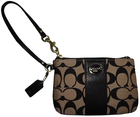 coach wristlets black-eyed