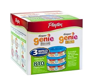 Playtex Diaper Genie Refill, 270 count (pack of 3)