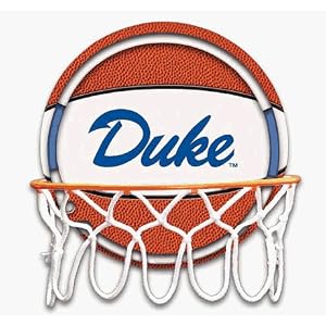 PTC Intl 13051 Duke Blue Devils Pebble Basketball Hoop