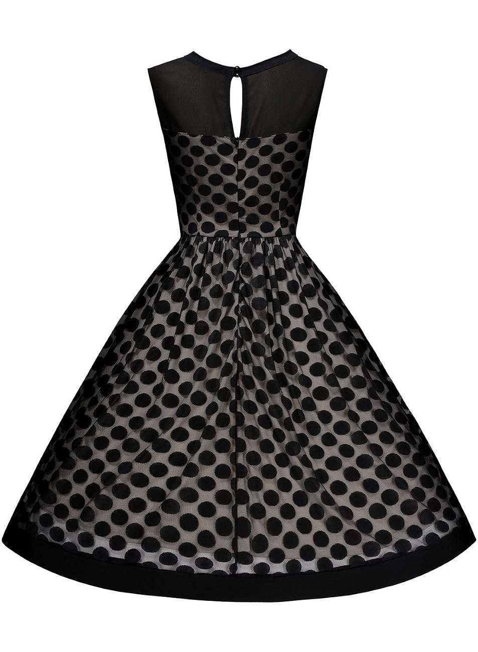 classy polka dot dress
