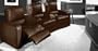 Berkline Tuscon Leather Home Theater Seating