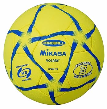 【クリックで詳細表示】Amazon.co.jp ｜ ミカサ ハンドボール 練習球3号 屋外用練習球 男子用(一般/大学/高校) HP303-YB ｜ スポーツ＆アウトドア 通販