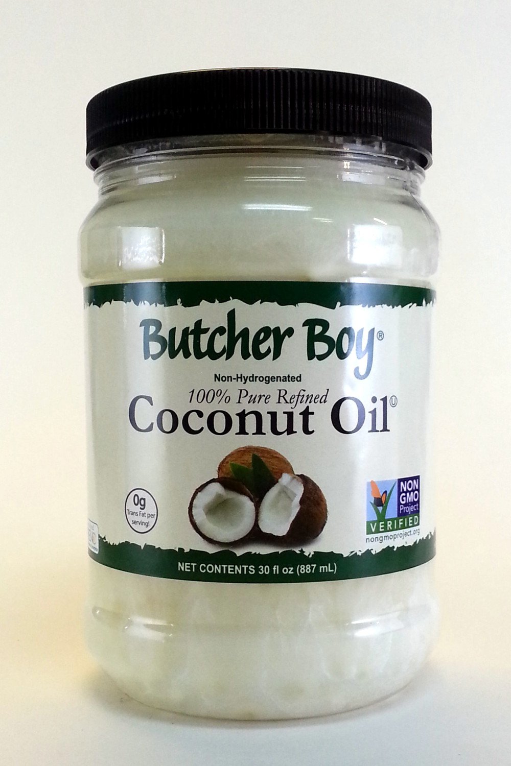 Butcher Boy Coconut Oil 30 Ounce 100 Pure Refined 76 Degree^ eBay