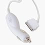 Car Charger for the Apple iPod Nano 3G, iPod Classic, iPod Touch 1G, iPhone 1G, iPod 3G 4G 5G Video, Mini, iPod Photo, and iPod Nano 1G 2G models Color White