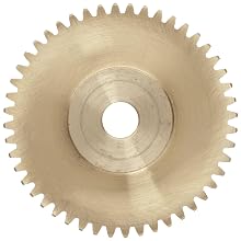Boston Gear Spur Gear, Brass, Inch, 24 Pitch