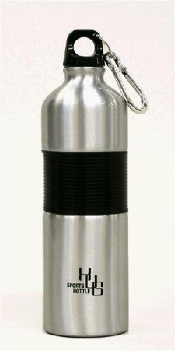 スポーツボトルHUG 750ml シルバー　4541066 803007