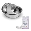 FUENTE de ACERO INOXIDABLE de AGUA CONTINUA y FILTRADA para MASCOTAS RAIN DROP de PIONEER PET