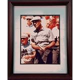 Ben Hogan Autographed 8 x 10 Photograph in a 11 x 14 Deluxe Photograph Frame by