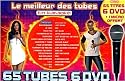 Le Meilleur Des Tubes En Karaok&eacute; : 2010 Coffret 6 DVD 65 Tubes + 1 Micro