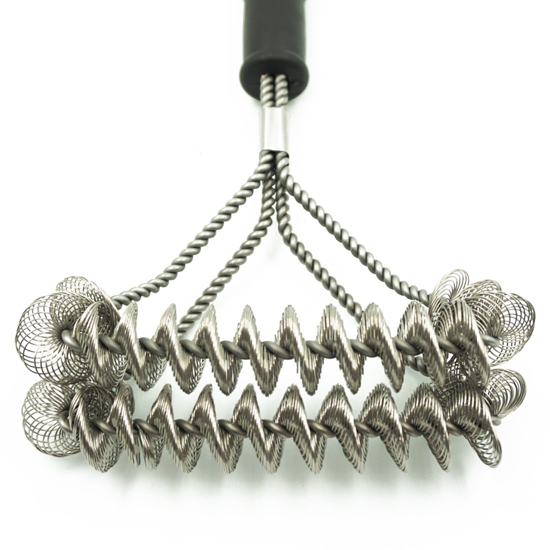 Grill Brush Bristle Free BBQ Grill Cleaning Brush And Scraper Safe 18