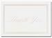 Masterpiece Pearl Border Ivory Thank You Note - 50 Cards &50 Envelopes
