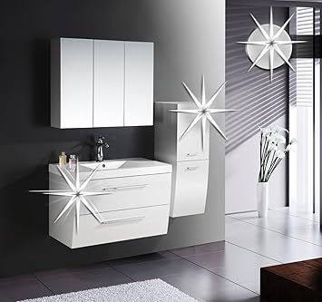 Badezimmermobel Set Badmobel Eicheoptik Wei Sassari Ybc140 090 1885 Feiwvfa