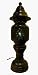 Asian Style Accent Lamp, Small, Vietnamese Blackwood