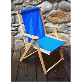 Highlands Deck Chair - Atlantic by Blue Ridge