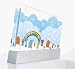 Animal Kingdom Rainbow Decorative Protector Skin Decal Sticker for Nintendo Wii Body