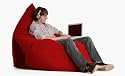 One Up Innovations ZJF-PIL-MS02 Jaxx Microsuede Collection Pillow Sac - Cinnabar