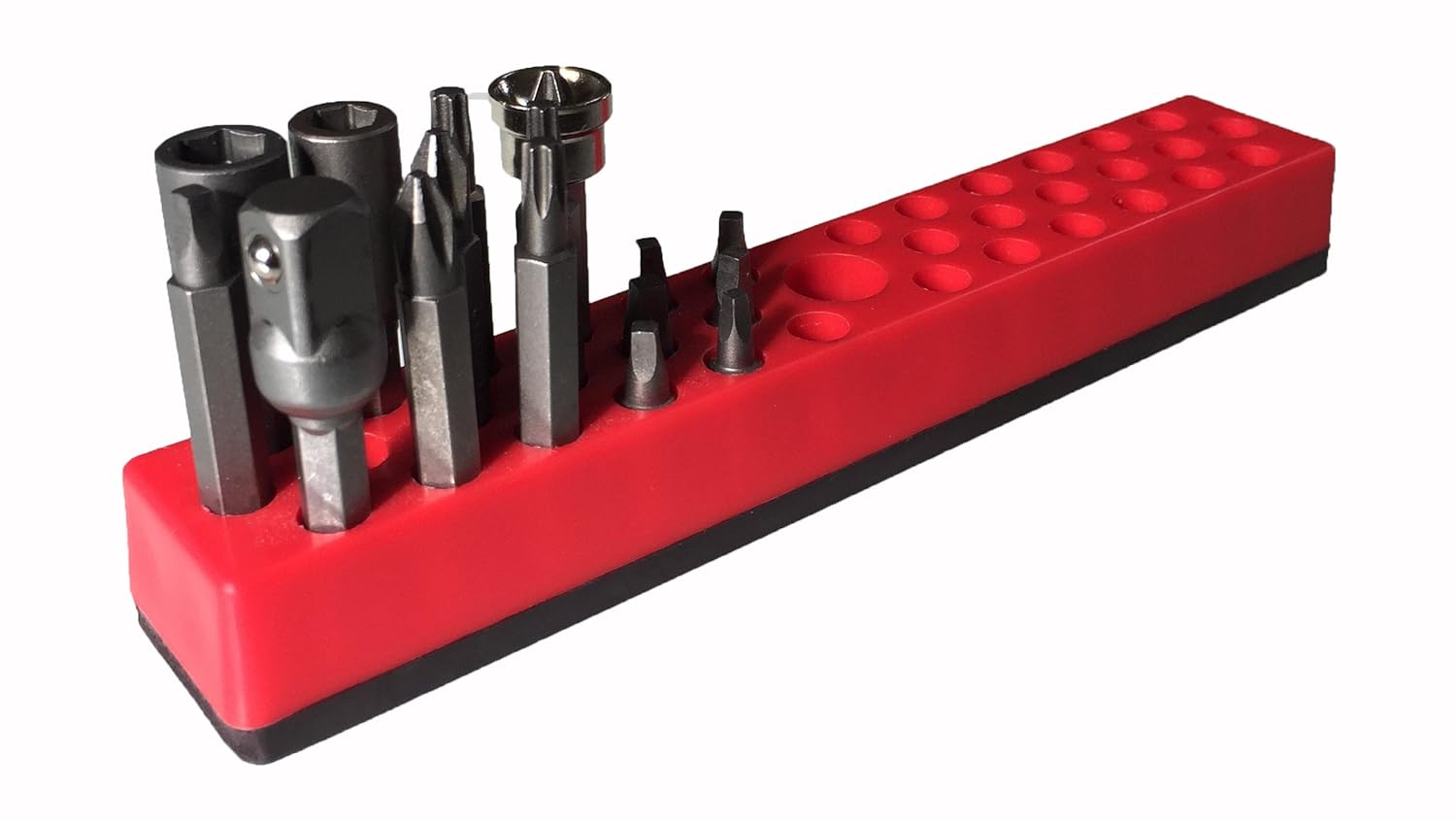 Holder Organizer Tools Hex Torx Bits Tray Bin Movable Keeping