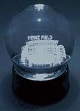 Heinz Field Etched In Crystal Ball, Base Musical & Lit . you Gotta Be A Football Hero Plays