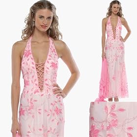 Click here to buy Formal Evening Gown. Halter Dress for Prom, Party, Wedding by Sean Collection (1948) by Sean Collection.