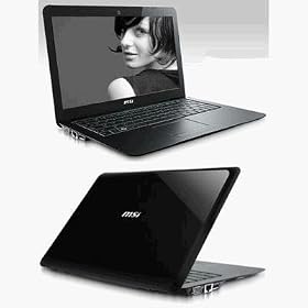 MSI X320-037US 13.4-Inch Laptop - Black