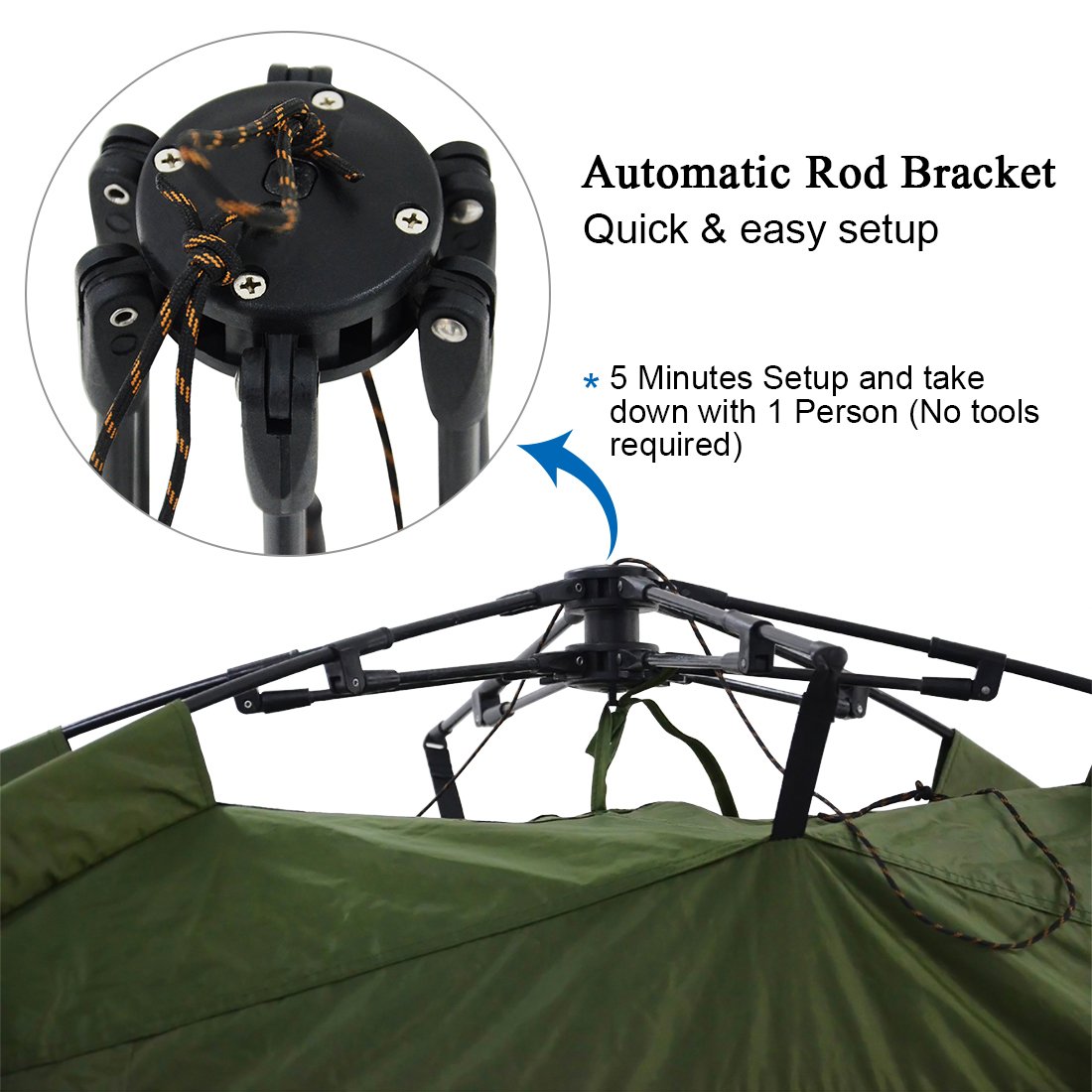 Quictent Heavy Duty Outdoor Pop Up Bike Tent Storage Shed Quick Setup Garage with Automatic rod