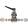 Ham-Let H1200 Series  Stainless Steel 316 Toggle Valve, Inline, 1/4" Let-Lok Fitting