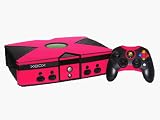 Microsoft Xbox Skin - NEW - PARTY PINK system skins faceplate decal mod
