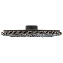 Weiler 50903 BobCat 3" Diameter, 40 Grit, Zirconium, Plastic Backing, Type 29 Specialty Abrasive Flap Mini Disc