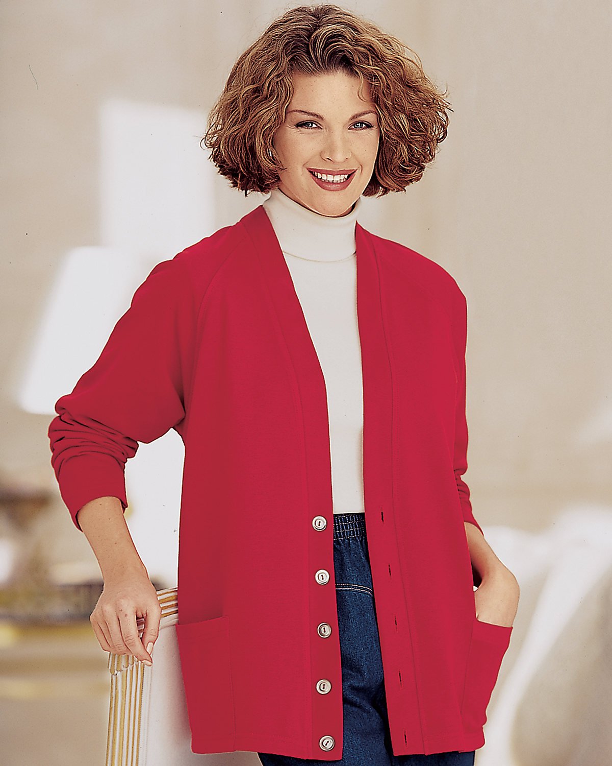 National Fleece Cardigan