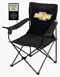On The Edge MP3 Folding Chair - Chevy Bowtie, Model# 815025