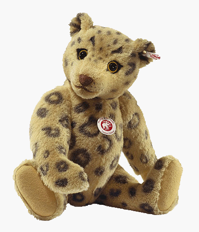 Childrens Toyshop  Toys : Steiff Limited Edition Classic Alpaca Teddy Bear Leopard - EAN 420696