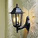 7095 Black Garden Wall Light