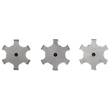 Union Butterfield 1500S(UNC)/1500S(UNF)/1500S(UNS) High-Speed Steel Hand Tap Set, Uncoated (Bright) Finish, Round Shank with Square End, 3-Piece (1 Taper, 1 Plug, 1 Bottoming Chamfer)