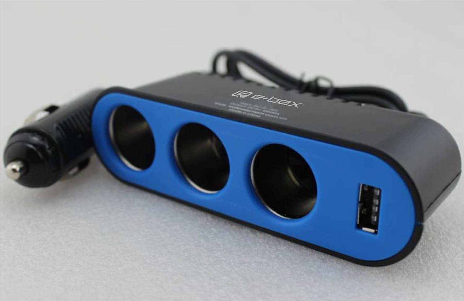 Car Power 3 Socket Adapter + USB Interfaced C302 price in Pakistan at