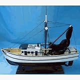 Old Modern Handicrafts B044 Shrimp Boat Model Boat