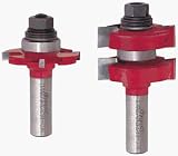 Freud 99-036 Adjustable Tongue & Groove Bit Set, 1/2-Inch Shank