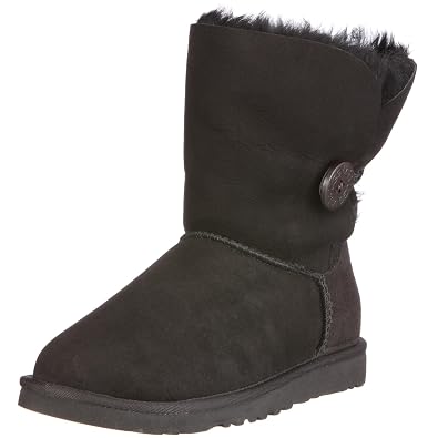 Ugg Bailey Button Black Boots