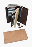 Deluxe Check Book Wallet w/Card Slots by Paul & Taylor