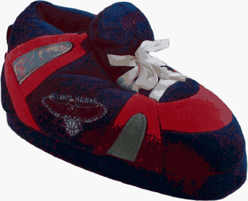 Comfy Feet - AHA01MD - Atlanta Hawks Slipper - Medium - 6 - 7.5