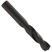 Precision Twist C29R40C High Speed Steel Short Length Drill Bit Set, Black Oxide Finish, 135 Degree Point, Inch, 29 piece, 1/16" to 1/2" x 64ths