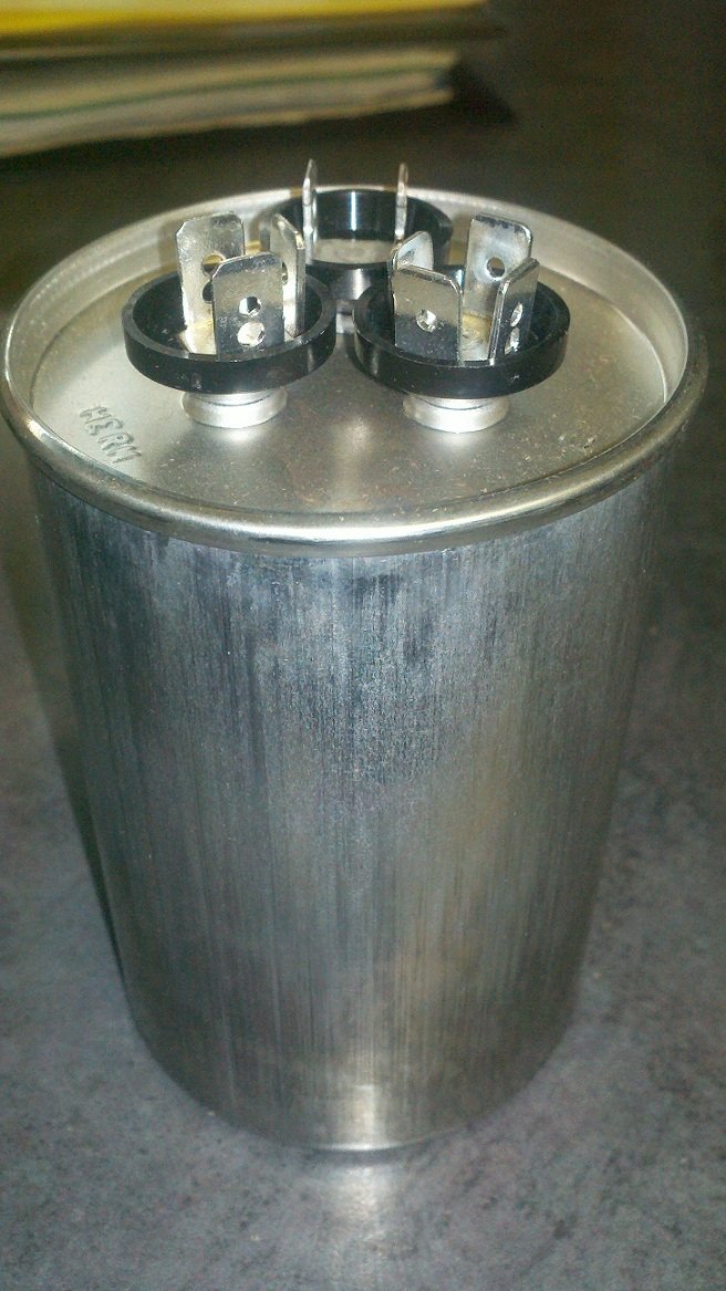 GE Genteq Round Capacitor 45 5 uf MFD 440 Volt 27L889BZ3 27L889 ...