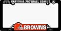 CLEVELAND BROWNS LICENSE PLATE FRAME