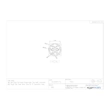 SMC DM Series Soft Nylon Polyurethane Tube Multi-Connector with Single Side Cover, 6mm Tube OD, 12 Connecting Tubes
