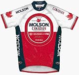 Primal Wear Men's Molson Canadian Premium Lager Beer Short Sleeve Cycling Jersey - MOCNJ20M