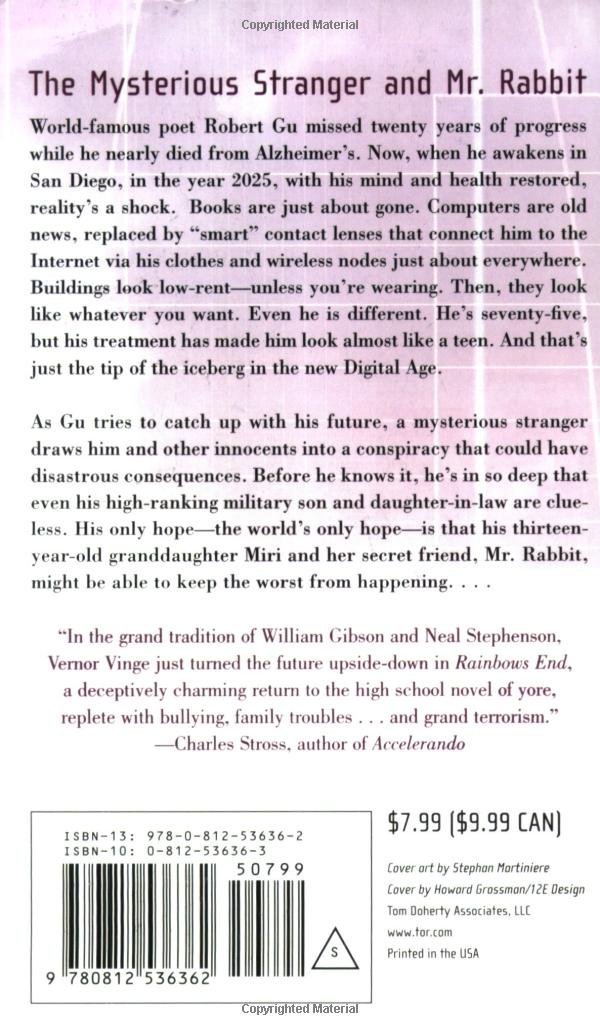 Amazon.com: Rainbows End (9780812536362): Vernor Vinge: Books Amazon.com: Rainbows End (9780812536362): Vernor Vinge: Books