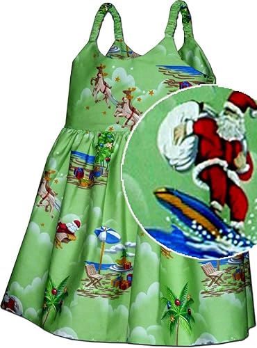 Christmas hawaiian dresses