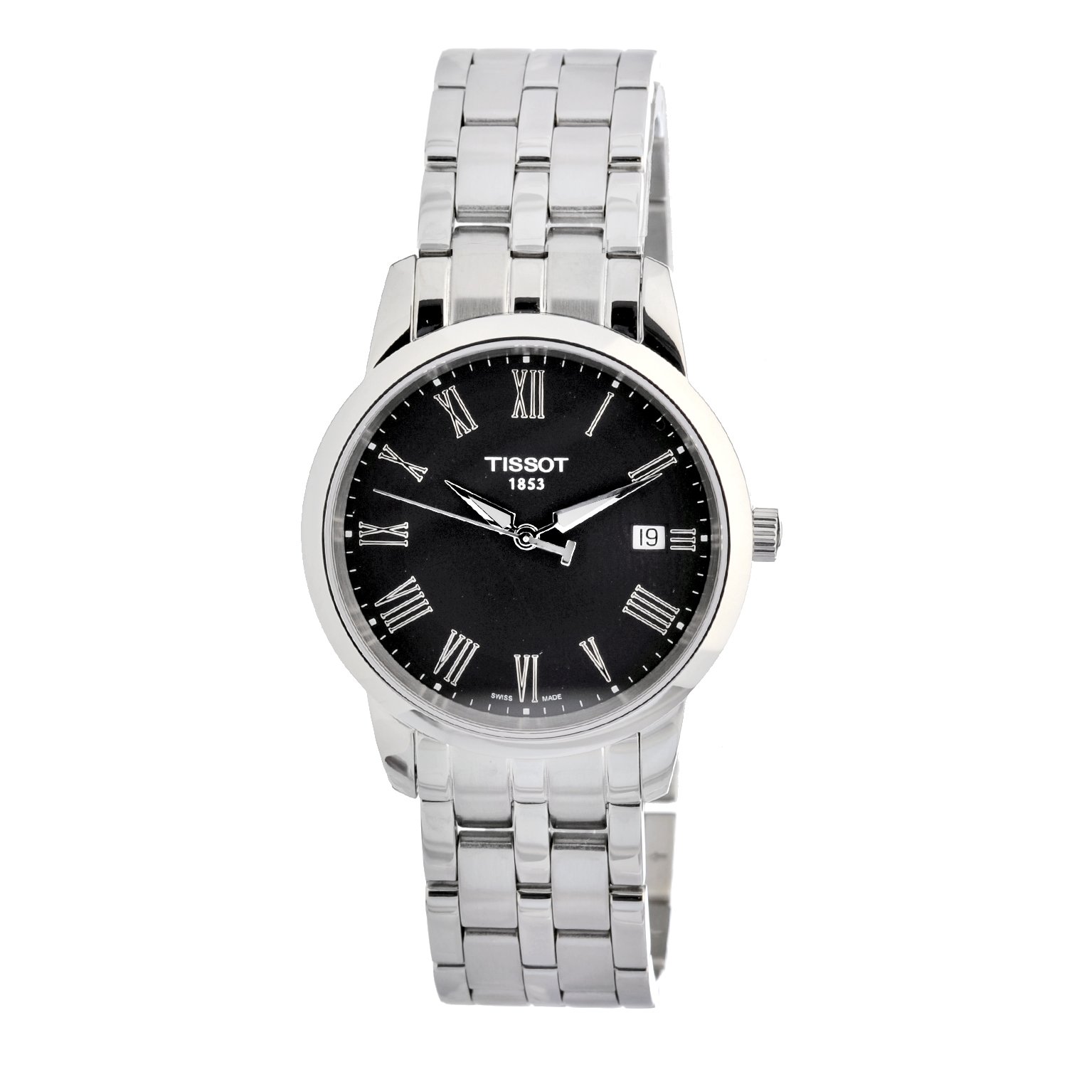 Tissot Men’s T0334101105300 Classic Dream Stainless Steel Watch $165