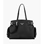 Prada Leather Handbag BR2958 - Black