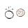 OfficemateOIC Looseleaf Rings, 1 Inch, 100 per Box (99701)