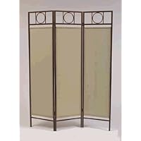 Sunsational Bronze Frame Screen - Sand Fabric (Sand) (71.5h x 55w x 12d)